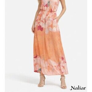 BISOU BISOU Maxi Dress Michele Bohbot Size 8